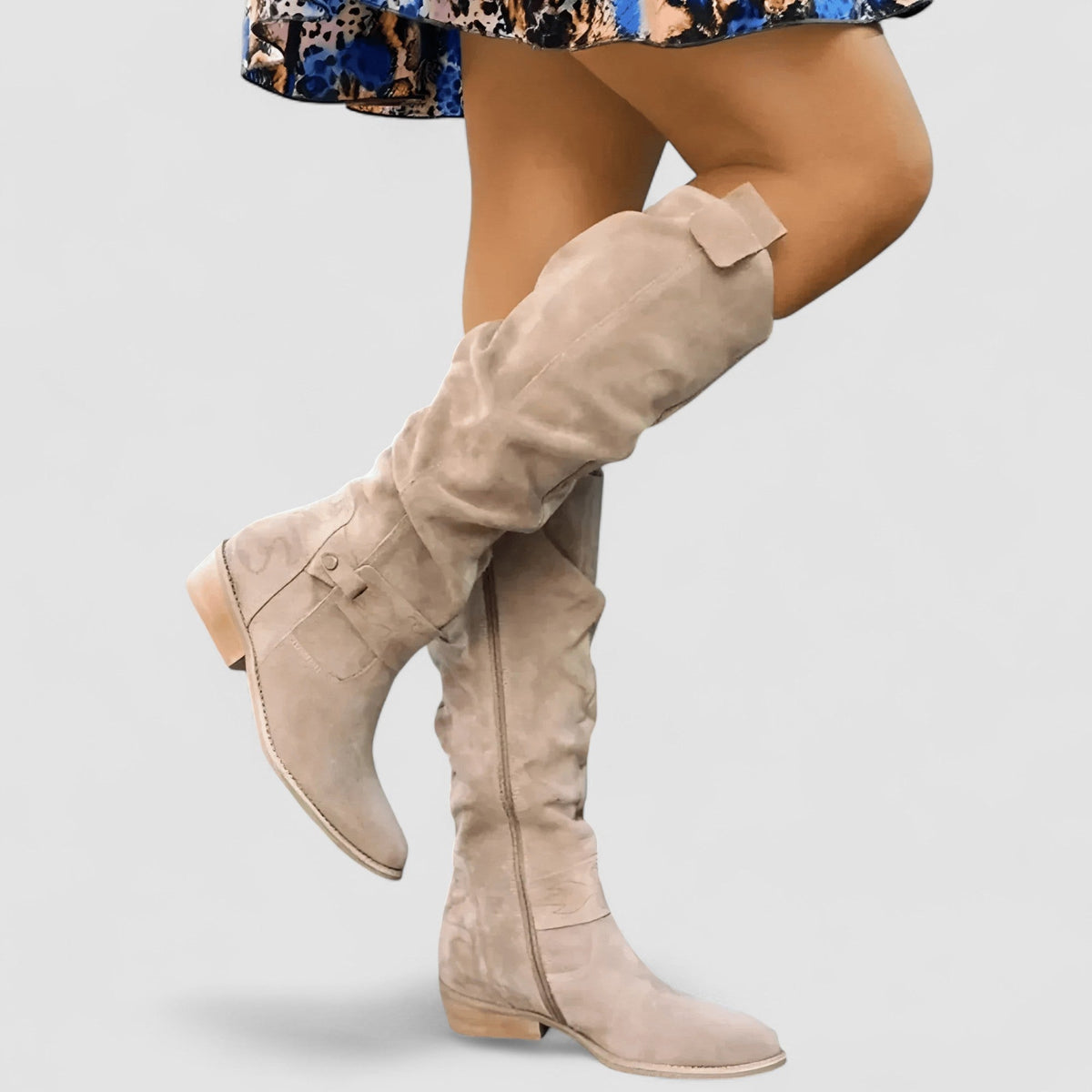 Charlotte - Suede High Boots