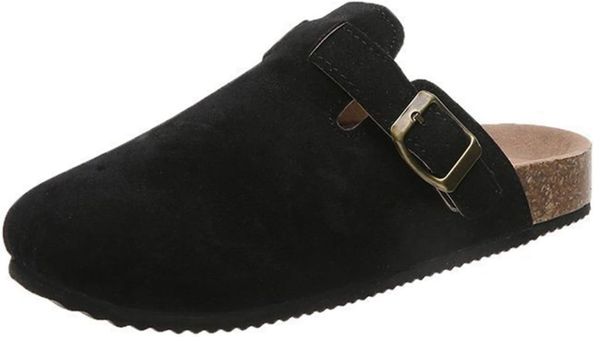Riley - Suede Ergonomic Clogs