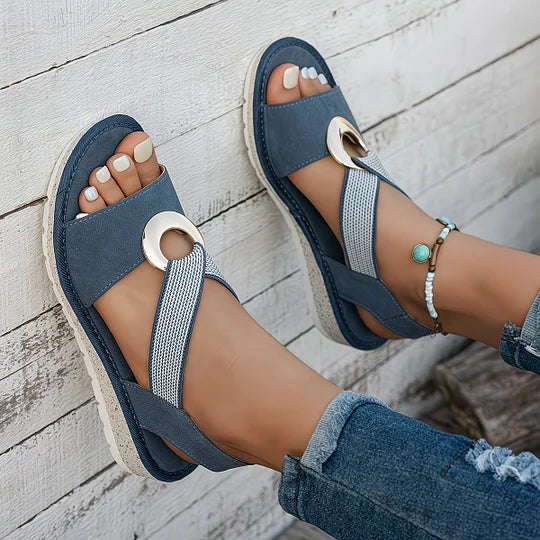 Roberta - Comfortable Summer Slip-On Sandals
