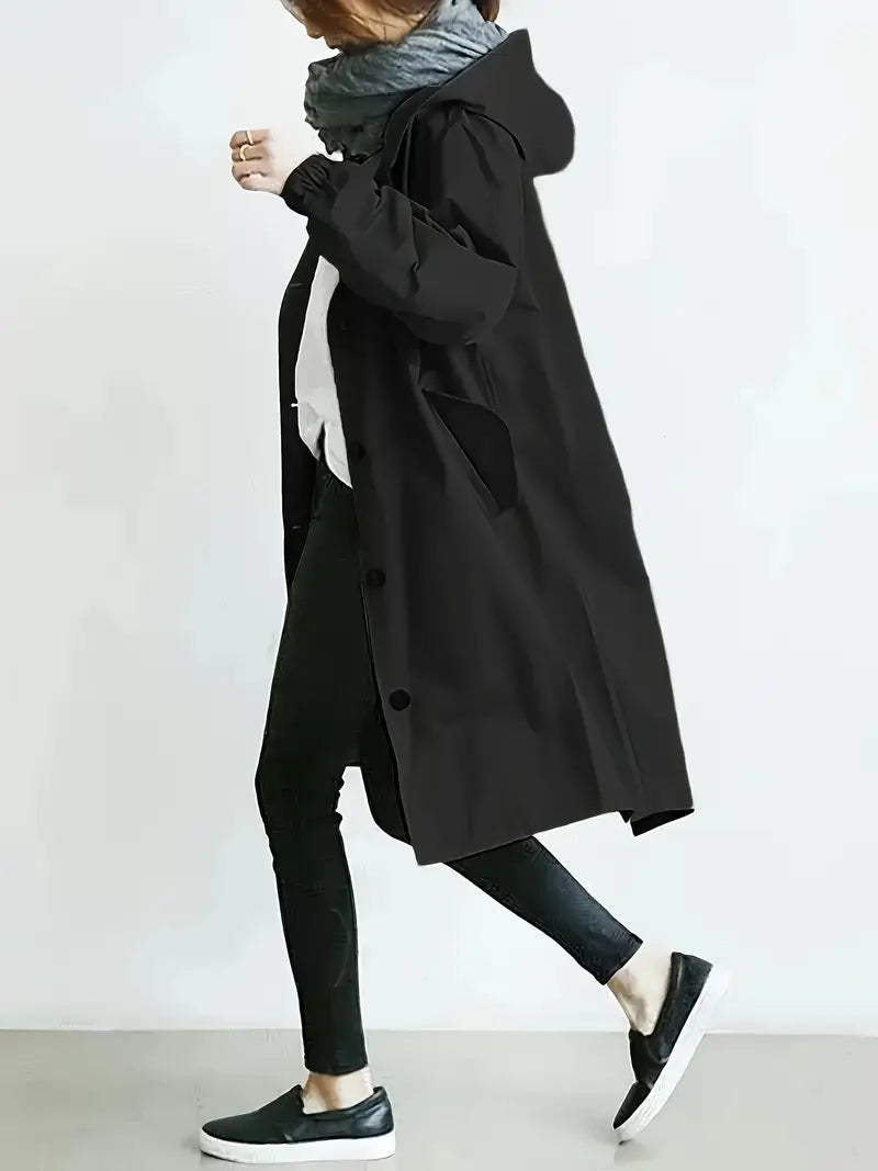 Edna - Oversized Waterproof Trenchcoat