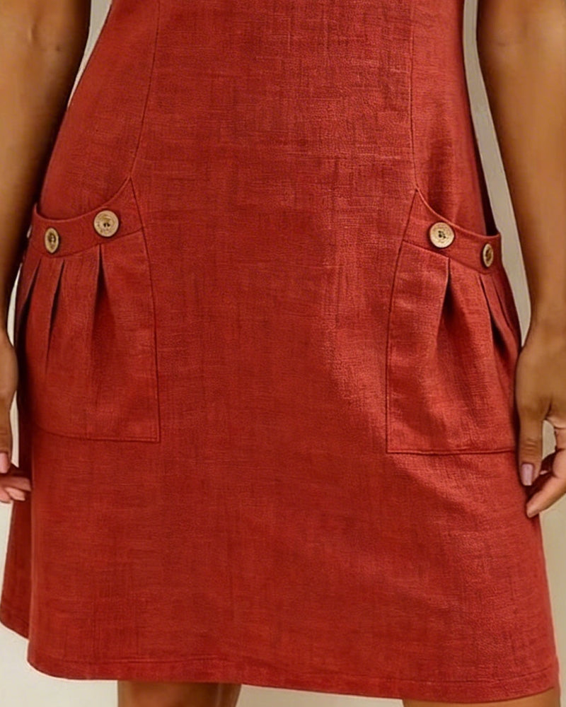 Judith - Breezy Cotton-Linen Dress