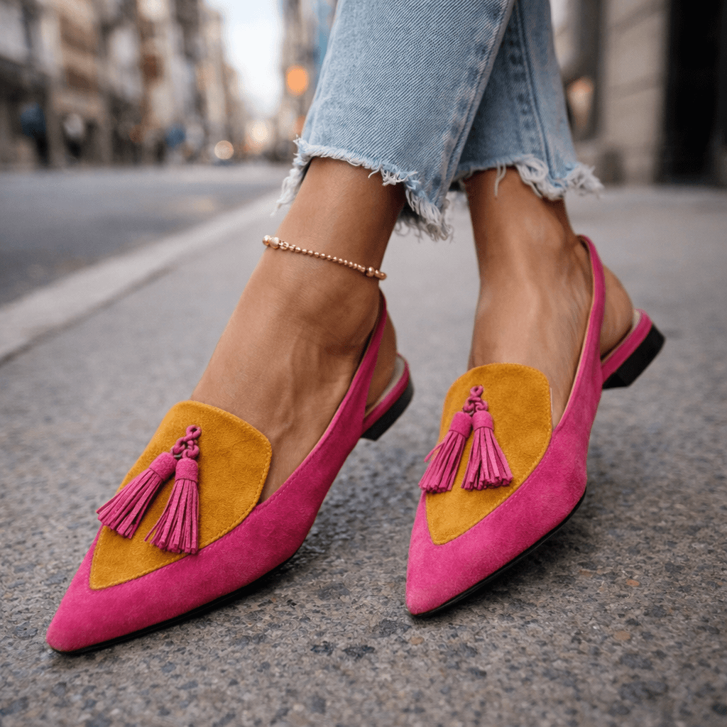 Beverly - Strappy Tassel Sandals