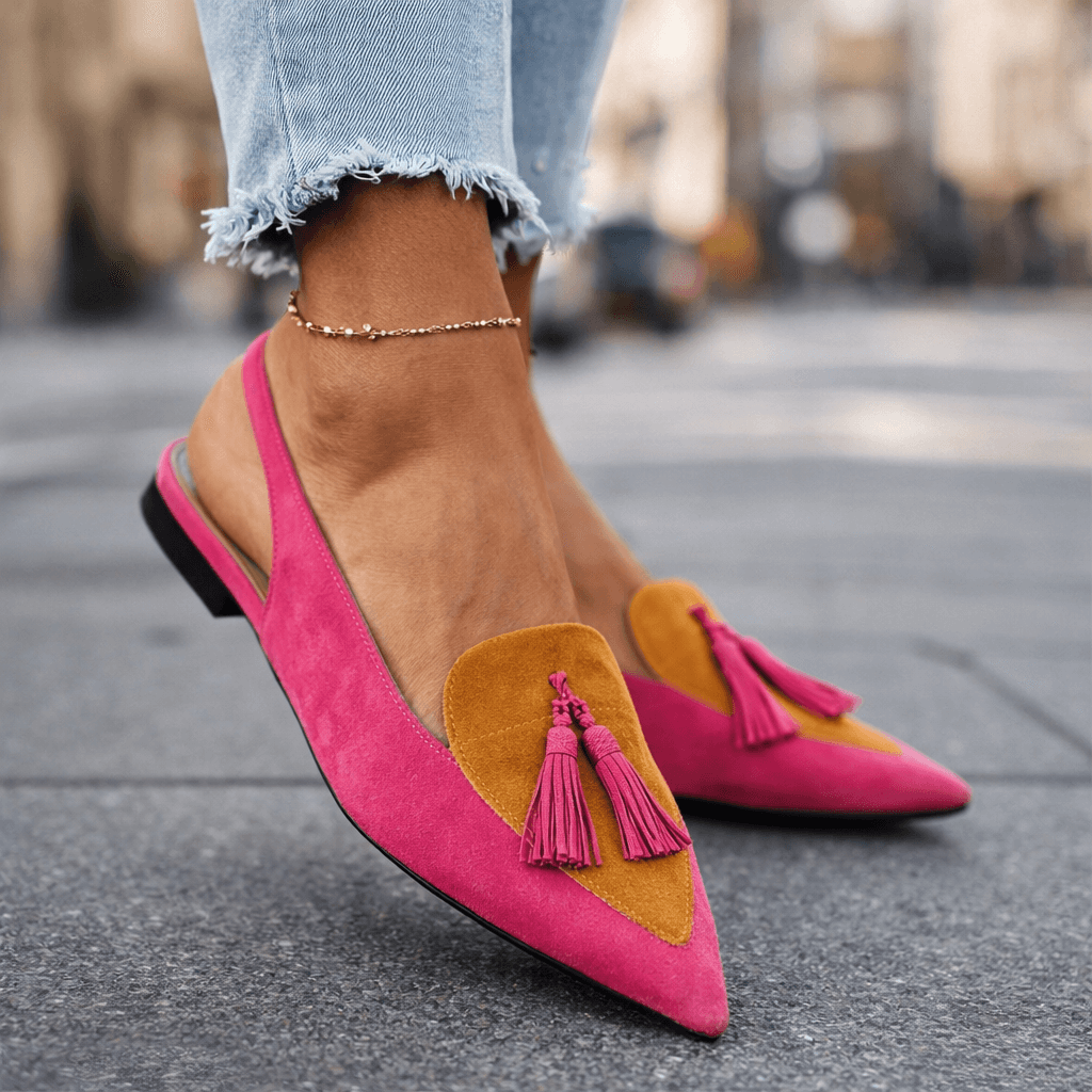 Beverly - Strappy Tassel Sandals