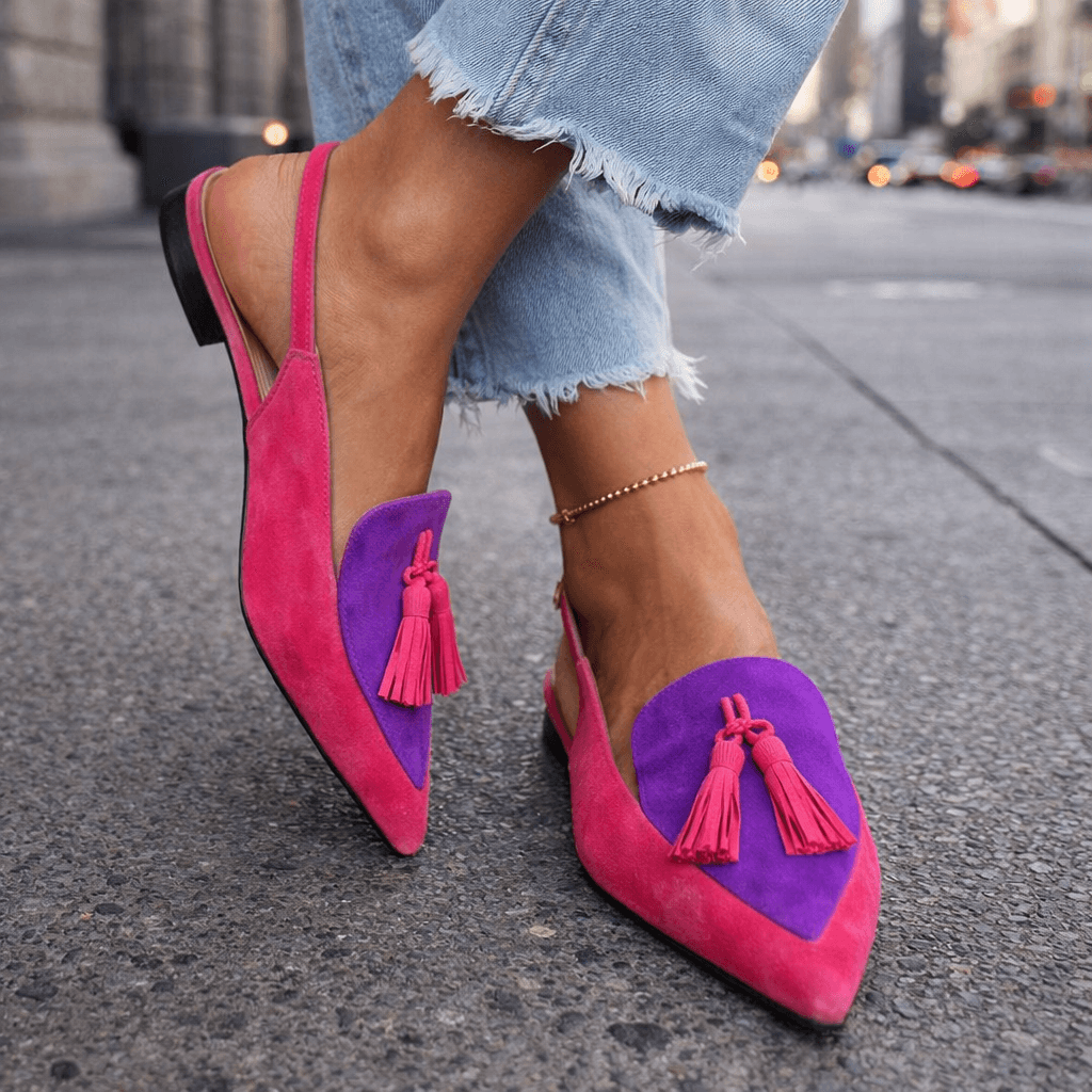 Beverly - Strappy Tassel Sandals