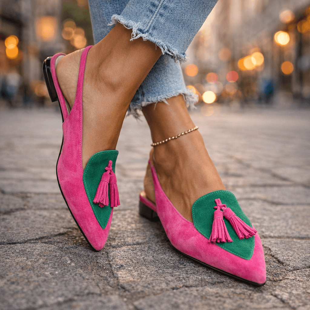 Beverly - Strappy Tassel Sandals
