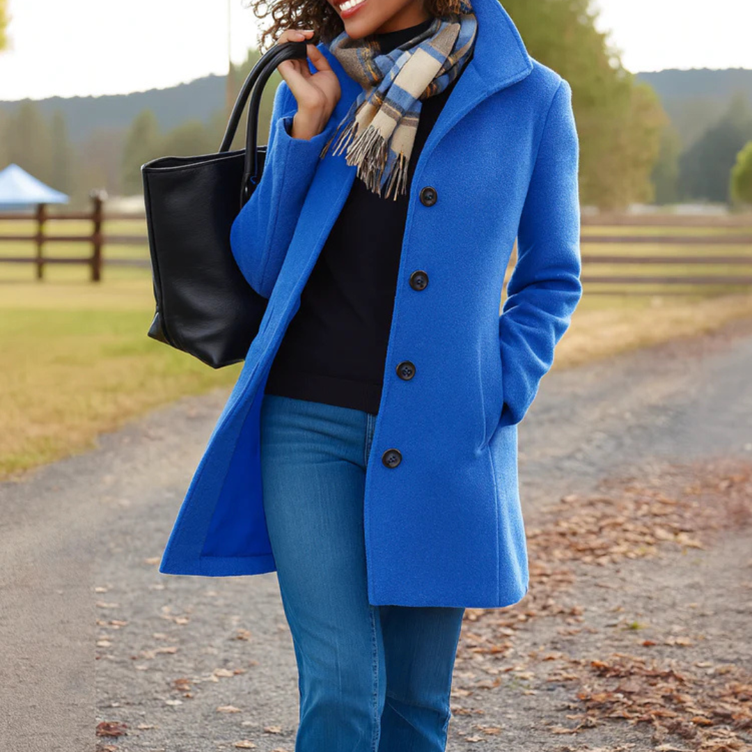 Irma - Classic Button-Front Coat