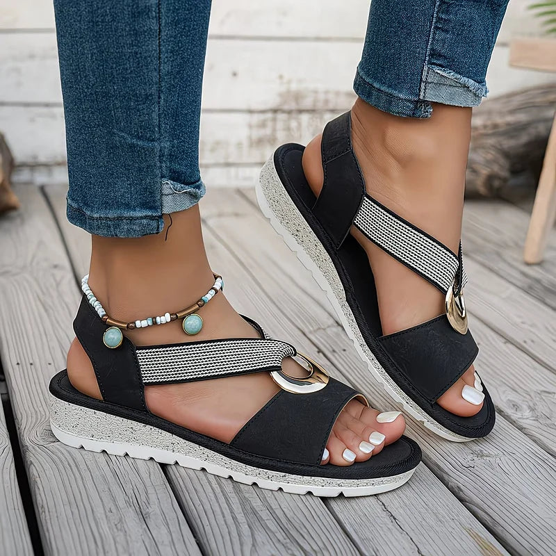 Roberta - Comfortable Summer Slip-On Sandals