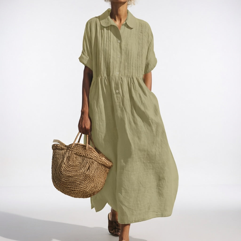 Gail - Classic Fluid Summer Dress