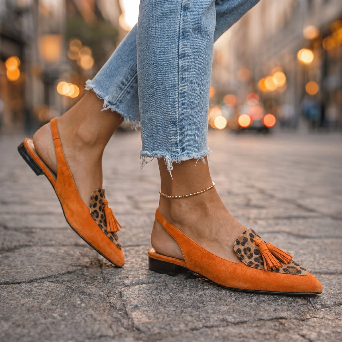 Beverly - Strappy Tassel Sandals