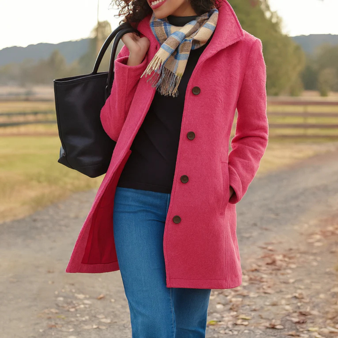 Irma - Classic Button-Front Coat