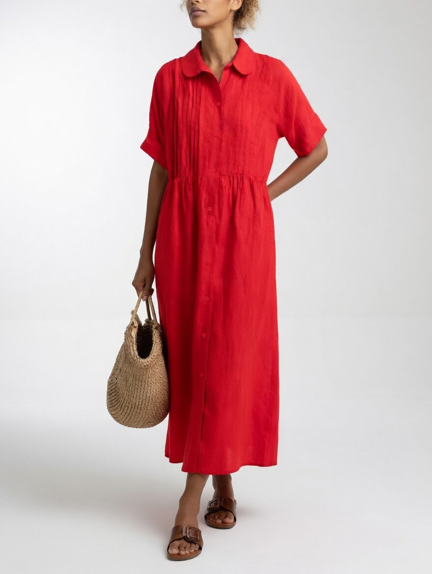 Gail - Classic Fluid Summer Dress