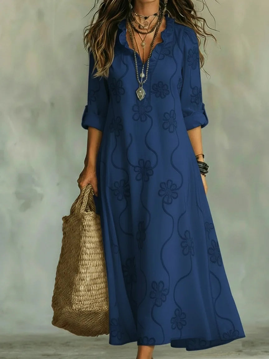 Karen - Flattering Floral Summer Dress