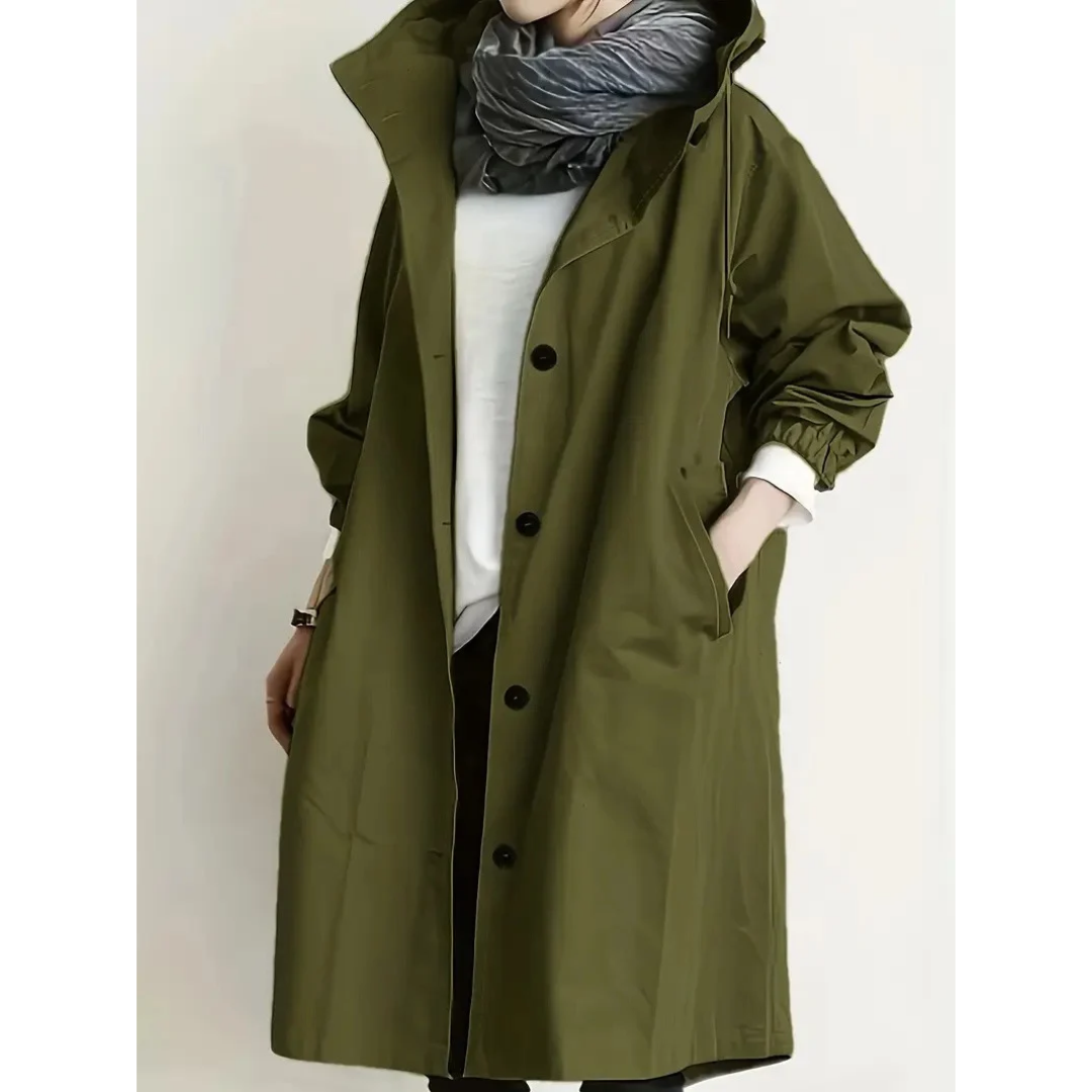 Edna - Oversized Waterproof Trenchcoat