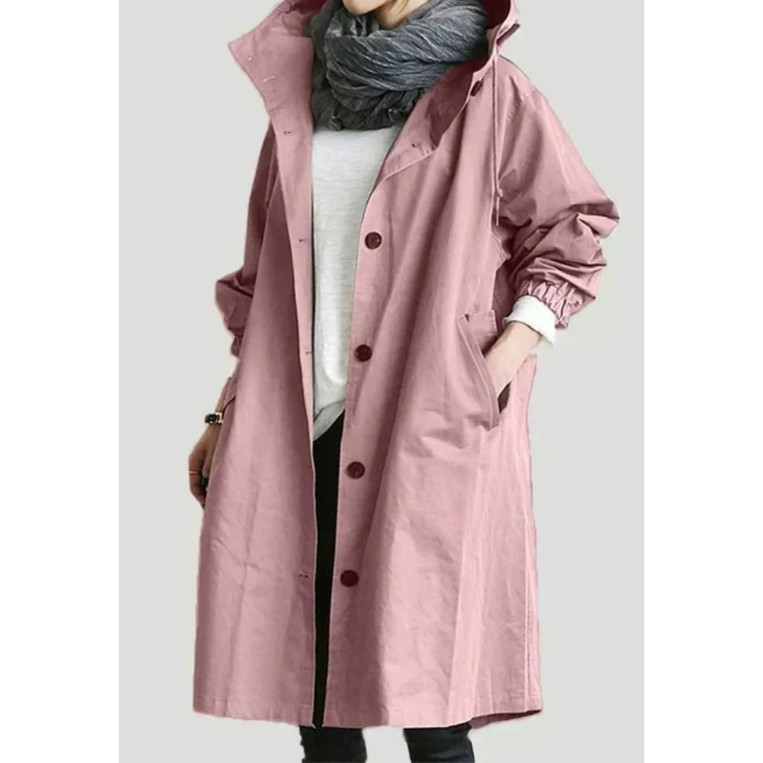 Edna - Oversized Waterproof Trenchcoat