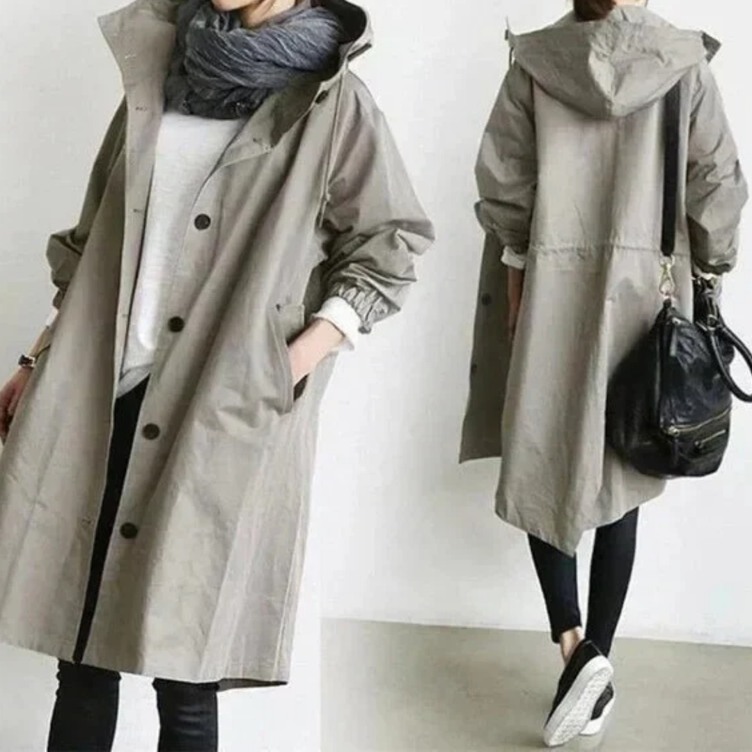 Edna - Oversized Waterproof Trenchcoat