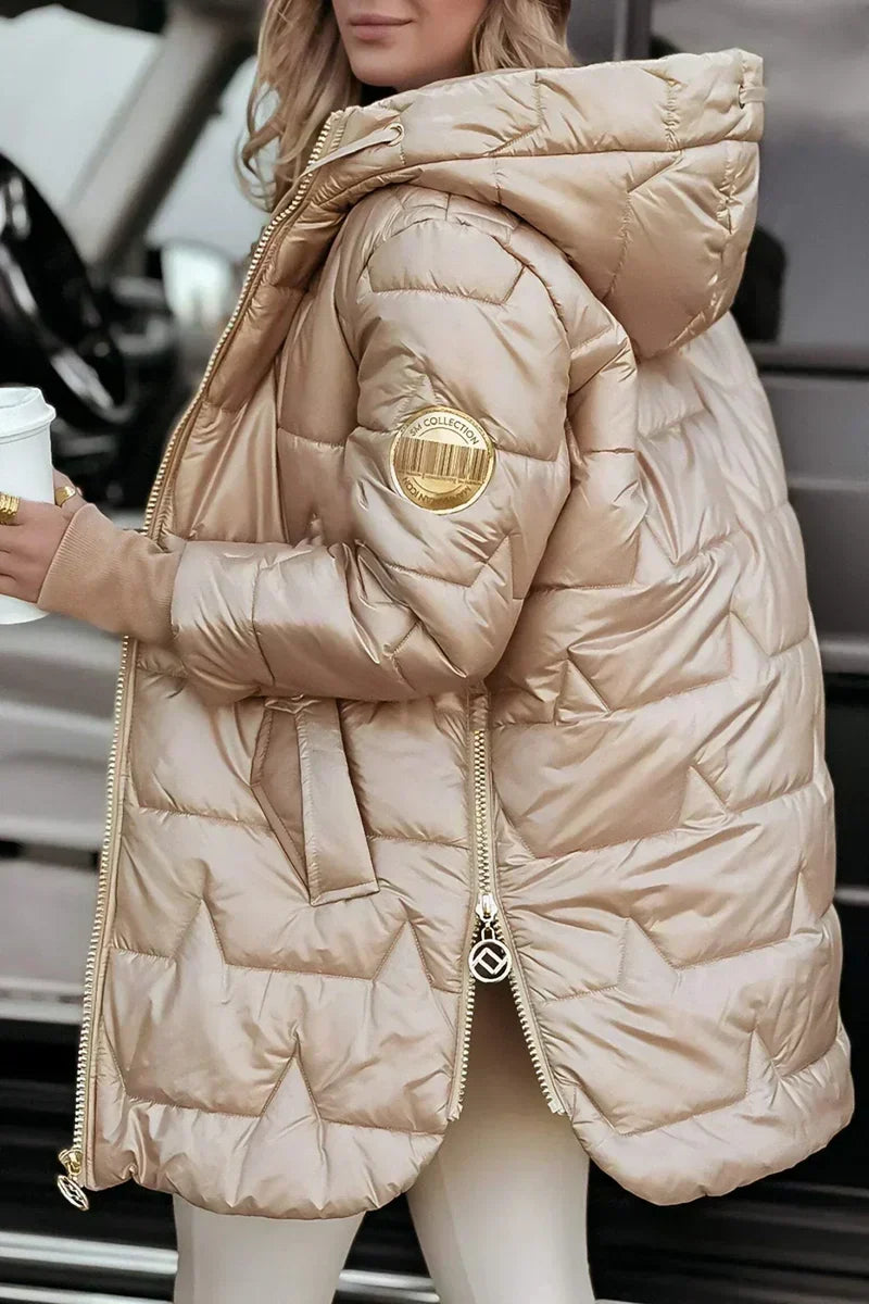Lenore - Quilted Hooded Winter Coat
