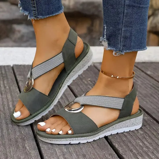 Roberta - Comfortable Summer Slip-On Sandals